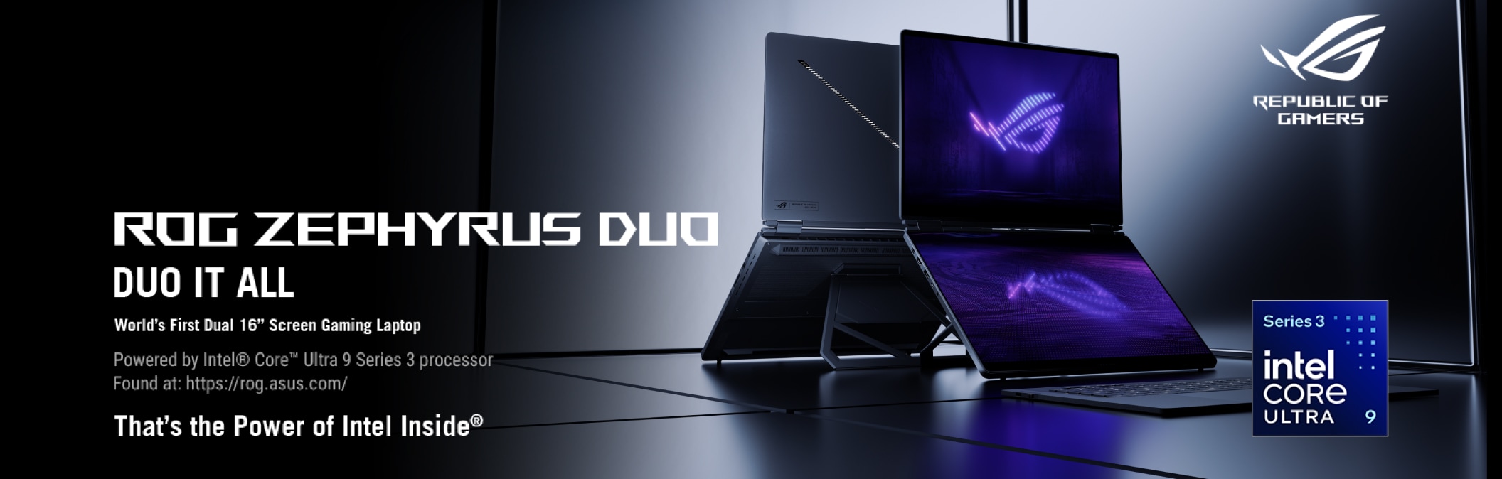 Asus Zephyrus Duo Launch