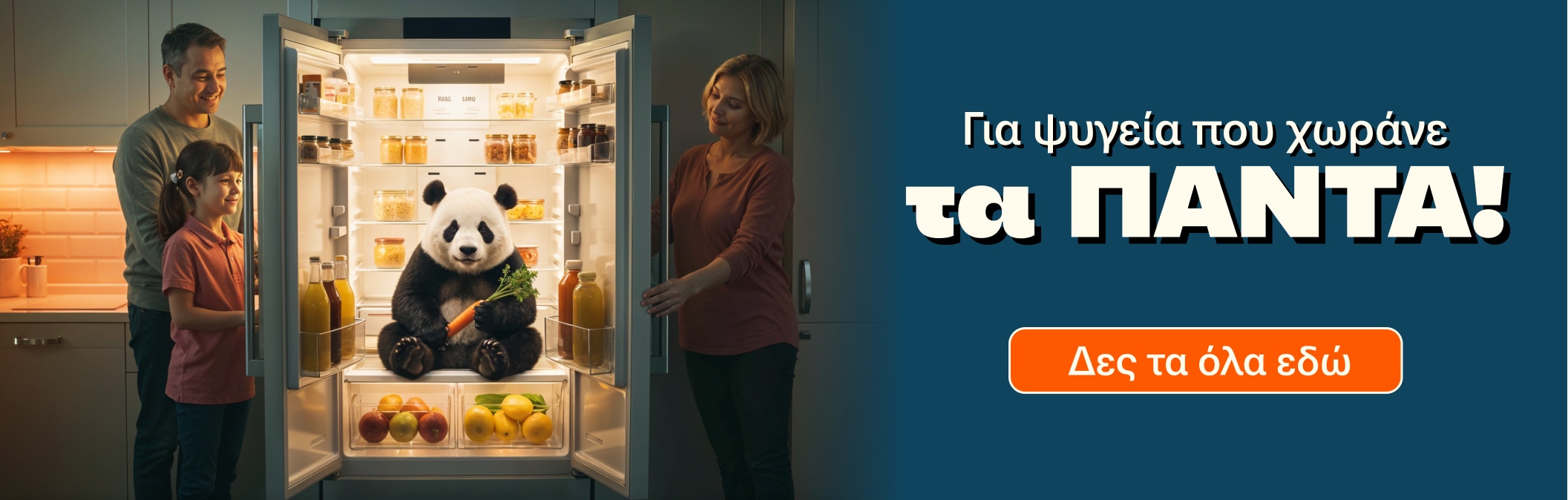 Για ψυγεία που χωράνε τα πάντα