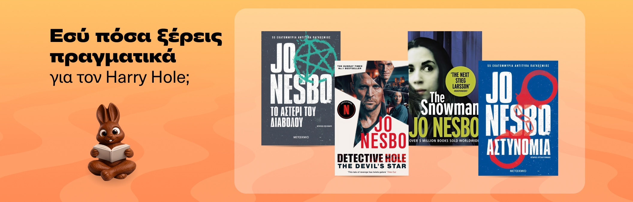 Εσύ πόσα ξέρεις πραγματικά για τον Harry Hole;