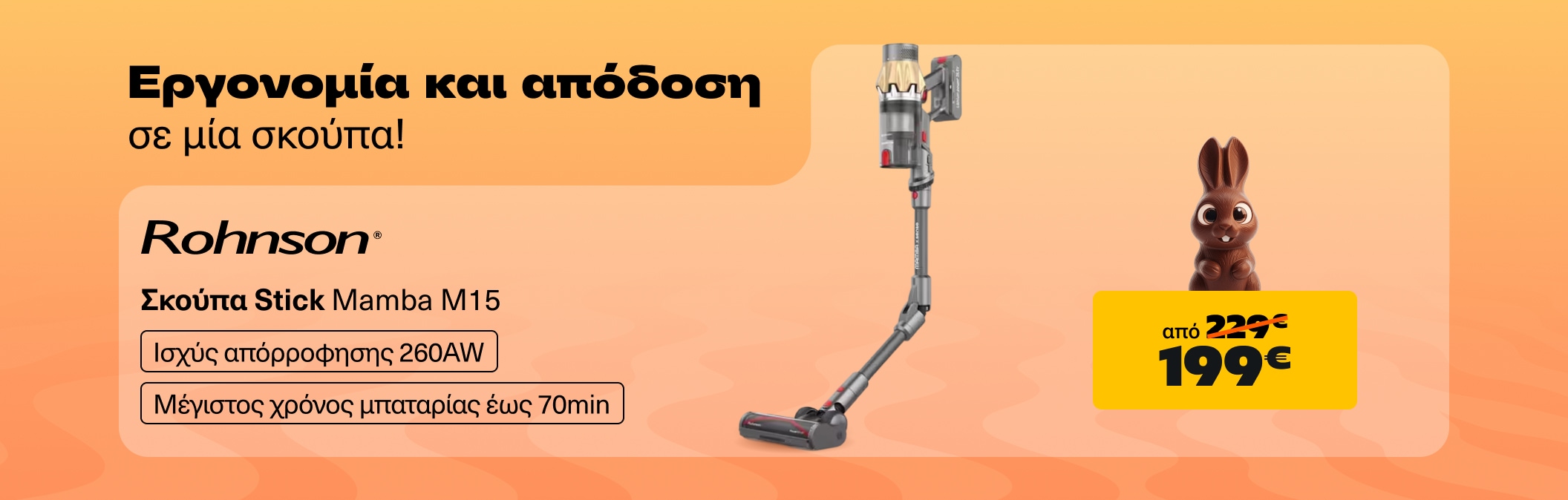 Σκούπα Stick Mamba M15