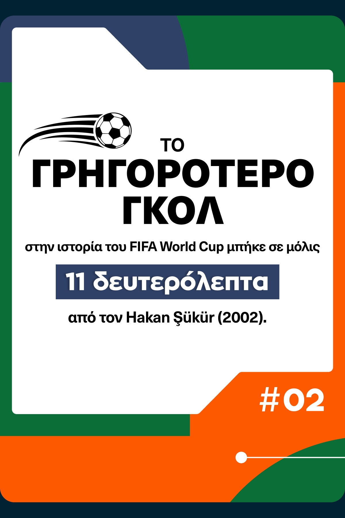 Fun fact για το ποδόσφαιρο.
