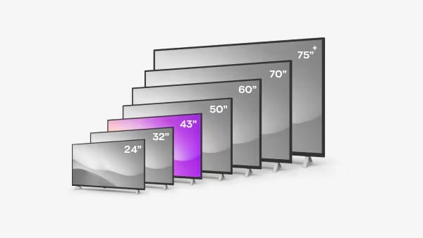 Tvs 40”-44”